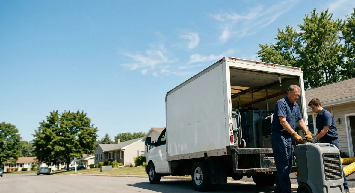 Water Damage Cleanup in Clear Lake, WI near me